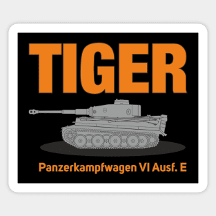 Tiger Panzerkampfwagen VI Aysf. E Sticker